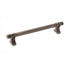 Davenport 6-5/16 Inch Center to Center Gunmetal Cabinet Pull Davenport 6-5/16 Inch Center to Center Gunmetal Cabinet Pull