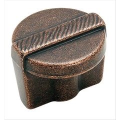 Forgings 1-1/4 Inch Diameter Rustic Bronze Cabinet Knob Forgings 1-1/4 Inch Diameter Rustic Bronze Cabinet Knob