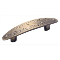 Inspirations Pull 3 inch Center to Center Elegant Brass Inspirations Pull 3 inch Center to Center Elegant Brass