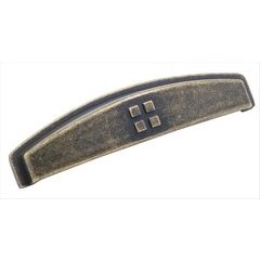 Pull 3 Center-to-Center - Weathered Brass Pull 3 Center-to-Center - Weathered Brass