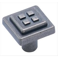 Forgings 1-1/8 Inch Diameter Weathered Nickel Cabinet Knob Forgings 1-1/8 Inch Diameter Weathered Nickel Cabinet Knob