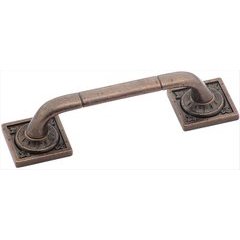 Ambrosia 3-3/4 Inch Center to Center Rustic Bronze Cabinet Pull Ambrosia 3-3/4 Inch Center to Center Rustic Bronze Cabinet Pull