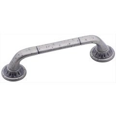 Ambrosia 3-3/4 Inch Center to Center Weathered Nickel Cabinet Pull Ambrosia 3-3/4 Inch Center to Center Weathered Nickel Cabinet Pull