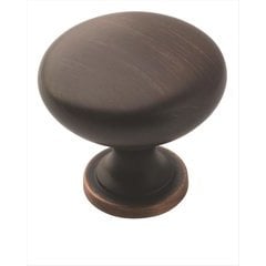 Allison Value Hardware 1-1/4 Inch Diameter Oil Rubbed Bronze Cabinet Knob Allison Value Hardware 1-1/4 Inch Diameter Oil Rubbed Bronze Cabinet Knob