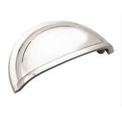 Cup Pulls 3 Inch Center to Center Polished Chrome Cabinet Cup Pull Cup Pulls 3 Inch Center to Center Polished Chrome Cabinet Cup Pull