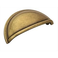 Cup Pulls 3 Inch Center to Center Burnished Brass Cabinet Cup Pull Cup Pulls 3 Inch Center to Center Burnished Brass Cabinet Cup Pull