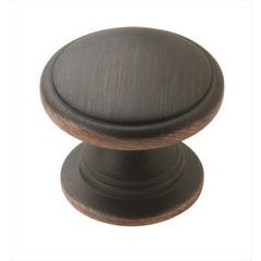 Allison Value Hardware 1-1/4 Inch Diameter Oil Rubbed Bronze Cabinet Knob Allison Value Hardware 1-1/4 Inch Diameter Oil Rubbed Bronze Cabinet Knob