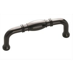 Granby 3 Inch Center to Center Black Nickel Cabinet Pull Granby 3 Inch Center to Center Black Nickel Cabinet Pull