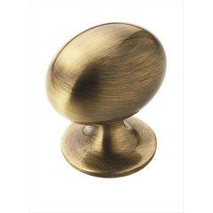 Allison Value Hardware 1-1/4 Inch Diameter Elegant Brass Cabinet Knob Allison Value Hardware 1-1/4 Inch Diameter Elegant Brass Cabinet Knob