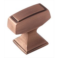 Mulholland 1-1/4 Inch Diameter Brushed Copper Cabinet Knob Mulholland 1-1/4 Inch Diameter Brushed Copper Cabinet Knob