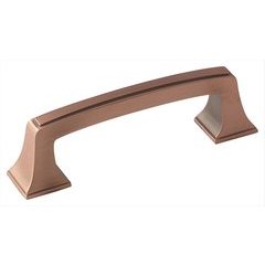 Mulholland 3 Inch Center to Center Brushed Copper Cabinet Pull Mulholland 3 Inch Center to Center Brushed Copper Cabinet Pull