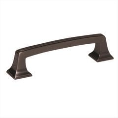 Mulholland 3-3/4 Inch Center to Center Gunmetal Cabinet Pull Mulholland 3-3/4 Inch Center to Center Gunmetal Cabinet Pull