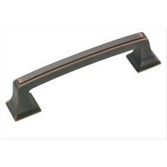 Mulholland 3-3/4 Inch Center to Center Oil Rubbed Bronze Cabinet Pull Mulholland 3-3/4 Inch Center to Center Oil Rubbed Bronze Cabinet Pull