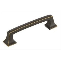 Mulholland 3-3/4 Inch Center to Center Venetian Bronze Cabinet Pull Mulholland 3-3/4 Inch Center to Center Venetian Bronze Cabinet Pull