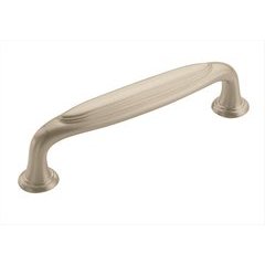 Mulholland 3-3/4 Inch Center to Center Satin Nickel Cabinet Pull Mulholland 3-3/4 Inch Center to Center Satin Nickel Cabinet Pull