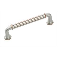 Eydon 3-3/4 Inch Center to Center Weathered Nickel/copper Cabinet Pull Eydon 3-3/4 Inch Center to Center Weathered Nickel/copper Cabinet Pull