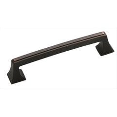 Mulholland 5-1/16 Inch Center to Center Oil Rubbed Bronze Cabinet Pull Mulholland 5-1/16 Inch Center to Center Oil Rubbed Bronze Cabinet Pull