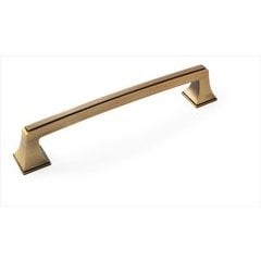 Mulholland 8 Inch Center to Center Gilded Bronze Cabinet Pull Mulholland 8 Inch Center to Center Gilded Bronze Cabinet Pull