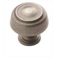 Kane 1-1/4 Inch Diameter Weathered Nickel Cabinet Knob Kane 1-1/4 Inch Diameter Weathered Nickel Cabinet Knob