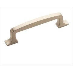 Westerly 3-3/4 Inch Center to Center Satin Nickel Cabinet Pull Westerly 3-3/4 Inch Center to Center Satin Nickel Cabinet Pull
