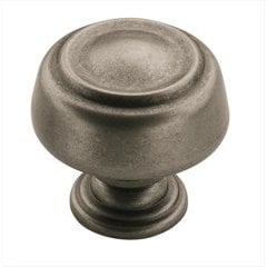 Kane 1-9/16 Inch Diameter Weathered Nickel Cabinet Knob Kane 1-9/16 Inch Diameter Weathered Nickel Cabinet Knob