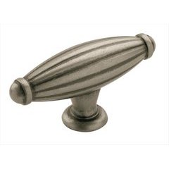 Blythe 2-5/8 Inch Diameter Weathered Nickel Cabinet Knob Blythe 2-5/8 Inch Diameter Weathered Nickel Cabinet Knob