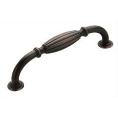 Blythe 5-1/16 Inch Center to Center Oil Rubbed Bronze Cabinet Pull Blythe 5-1/16 Inch Center to Center Oil Rubbed Bronze Cabinet Pull