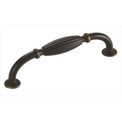 Blythe 5-1/16 Inch Center to Center Venetian Bronze Cabinet Pull Blythe 5-1/16 Inch Center to Center Venetian Bronze Cabinet Pull