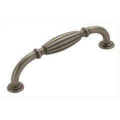 Blythe 5-1/16 Inch Center to Center Weathered Nickel Cabinet Pull Blythe 5-1/16 Inch Center to Center Weathered Nickel Cabinet Pull