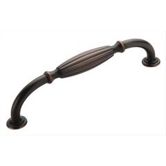 Blythe 6-5/16 Inch Center to Center Oil Rubbed Bronze Cabinet Pull Blythe 6-5/16 Inch Center to Center Oil Rubbed Bronze Cabinet Pull