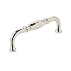 Granby Pull 3-3/4 inch Center to Center Polished Nickel Granby Pull 3-3/4 inch Center to Center Polished Nickel