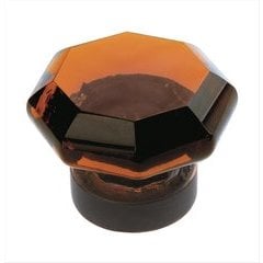 Traditional Classics 1 Inch Diameter Amber Glass/Oil Rubbed Bronze Cabinet Knob Traditional Classics 1 Inch Diameter Amber Glass/Oil Rubbed Bronze Cabinet Knob