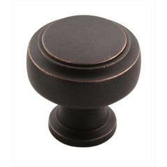 Highland Ridge 1-1/8 Inch Diameter Dark Oiled Bronze Cabinet Knob Highland Ridge 1-1/8 Inch Diameter Dark Oiled Bronze Cabinet Knob