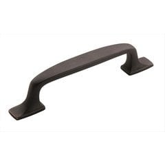 Highland Ridge 3-3/4 Inch Center to Center Dark Oiled Bronze Cabinet Pull Highland Ridge 3-3/4 Inch Center to Center Dark Oiled Bronze Cabinet Pull