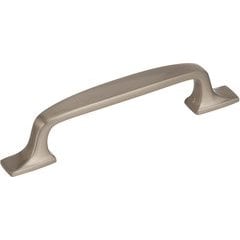 Highland Ridge 3-3/4 Inch Center to Center Satin Nickel Cabinet Pull (Handle) Highland Ridge 3-3/4 Inch Center to Center Satin Nickel Cabinet Pull (Handle)