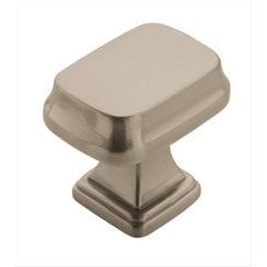 Revitalize 1-1/4 Inch Length Satin Nickel Cabinet Knob Revitalize 1-1/4 Inch Length Satin Nickel Cabinet Knob