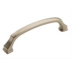 Revitalize 5-1/16 Inch Center to Center Satin Nickel Cabinet Pull Revitalize 5-1/16 Inch Center to Center Satin Nickel Cabinet Pull