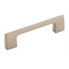 Riva 3-3/4 Inch Center to Center Satin Nickel Cabinet Pull Riva 3-3/4 Inch Center to Center Satin Nickel Cabinet Pull