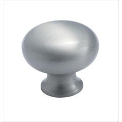 Classics 1-1/4 Inch Diameter Satin Nickel Cabinet Knob Classics 1-1/4 Inch Diameter Satin Nickel Cabinet Knob