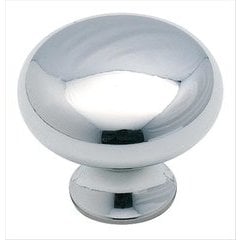 Allison Value Hardware 1-3/16 Inch Diameter Polished Chrome Cabinet Knob Allison Value Hardware 1-3/16 Inch Diameter Polished Chrome Cabinet Knob