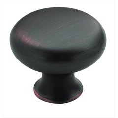 Anniversary 1-3/16 Inch Diameter Oil Rubbed Bronze Cabinet Knob Anniversary 1-3/16 Inch Diameter Oil Rubbed Bronze Cabinet Knob