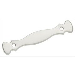 Backplates 3 Inch Center to Center Sterling Nickel Back-plate Backplates 3 Inch Center to Center Sterling Nickel Back-plate