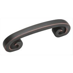Swirl'Z 3 Inch Center to Center Oil Rubbed Bronze Cabinet Pull Swirl'Z 3 Inch Center to Center Oil Rubbed Bronze Cabinet Pull