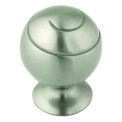 Swirl'Z 1-3/4 Inch Diameter Satin Nickel Cabinet Knob Swirl'Z 1-3/4 Inch Diameter Satin Nickel Cabinet Knob