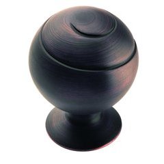 Swirl'Z 1-3/4 Inch Diameter Oil Rubbed Bronze Cabinet Knob Swirl'Z 1-3/4 Inch Diameter Oil Rubbed Bronze Cabinet Knob
