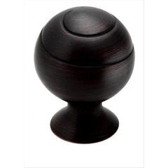 Swirl'Z 1-1/8 Inch Diameter Oil Rubbed Bronze Cabinet Knob Swirl'Z 1-1/8 Inch Diameter Oil Rubbed Bronze Cabinet Knob
