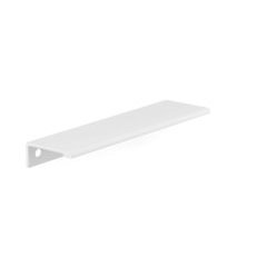 Contemporary 5-1/32 Inch Center to Center Bar Pulls with White White Finish Contemporary 5-1/32 Inch Center to Center Bar Pulls with White White Finish