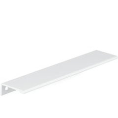Contemporary 7-9/16 Inch Center to Center Bar Pulls with White Finish Contemporary 7-9/16 Inch Center to Center Bar Pulls with White Finish