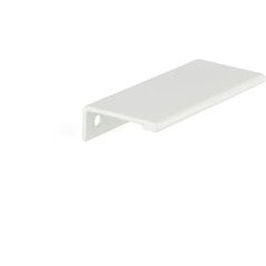 Contemporary 3-5/32 Inch Center to Center Bar Pulls with White Finish Contemporary 3-5/32 Inch Center to Center Bar Pulls with White Finish