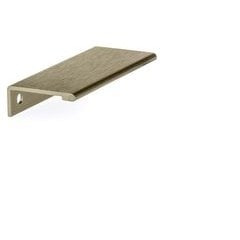 Contemporary 3-5/32 Inch Center to Center Bar Pulls with Champagne Bronze Finish Contemporary 3-5/32 Inch Center to Center Bar Pulls with Champagne Bronze Finish
